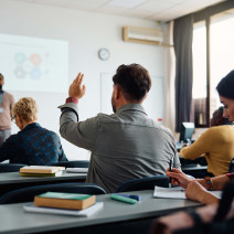 Mature Learner Hand Up WEB